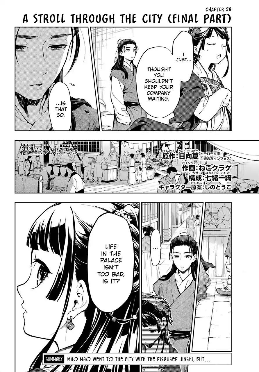 Read Kusuriya No Hitorigoto Manga Online