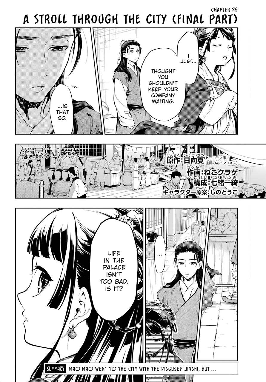 Read Kusuriya No Hitorigoto Manga Online