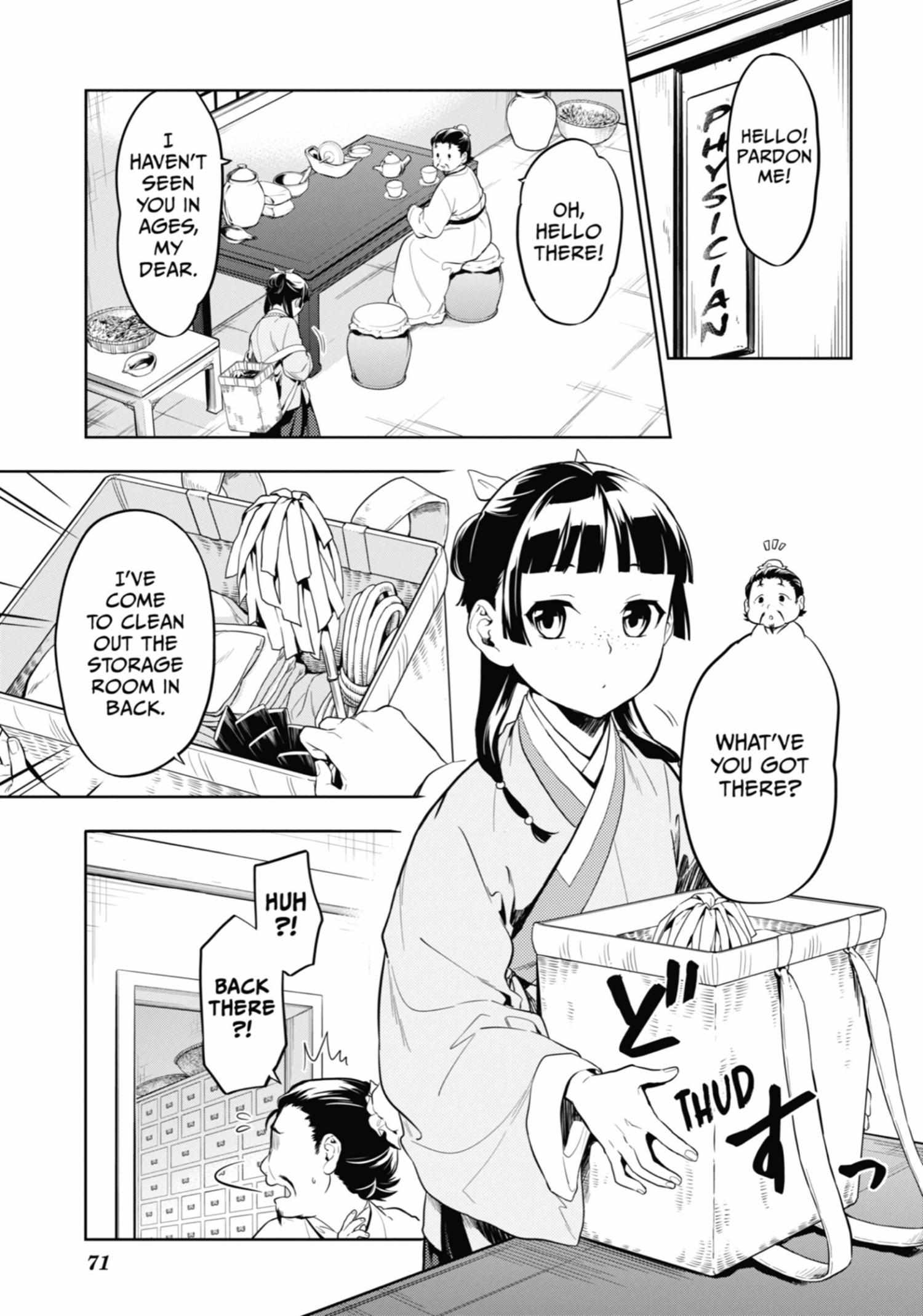 Read Kusuriya No Hitorigoto Manga Online