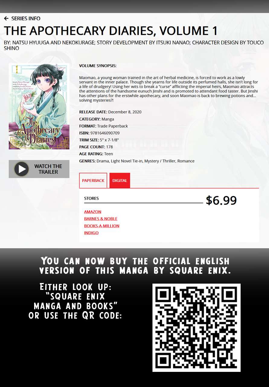 Read Kusuriya No Hitorigoto Manga Online