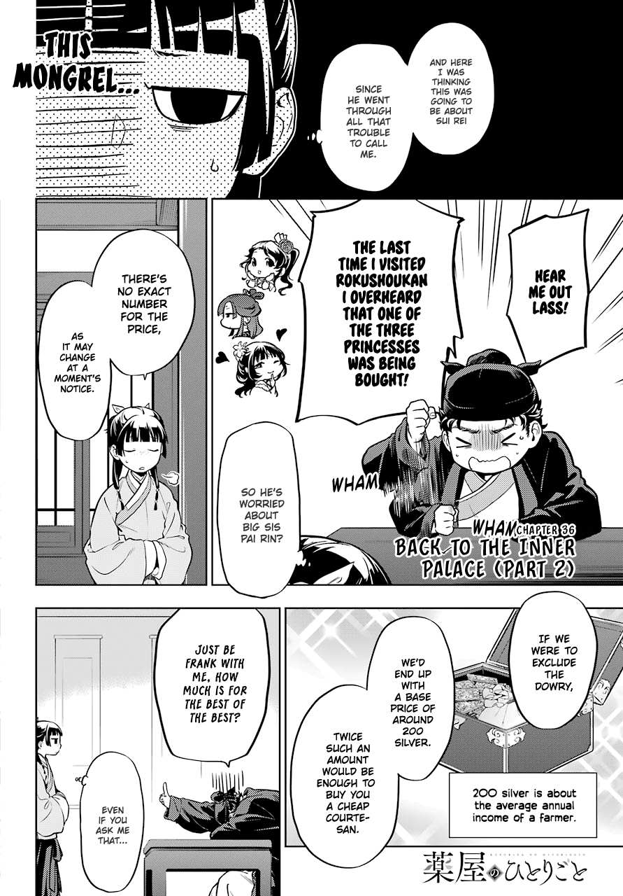 Read Kusuriya No Hitorigoto Manga Online