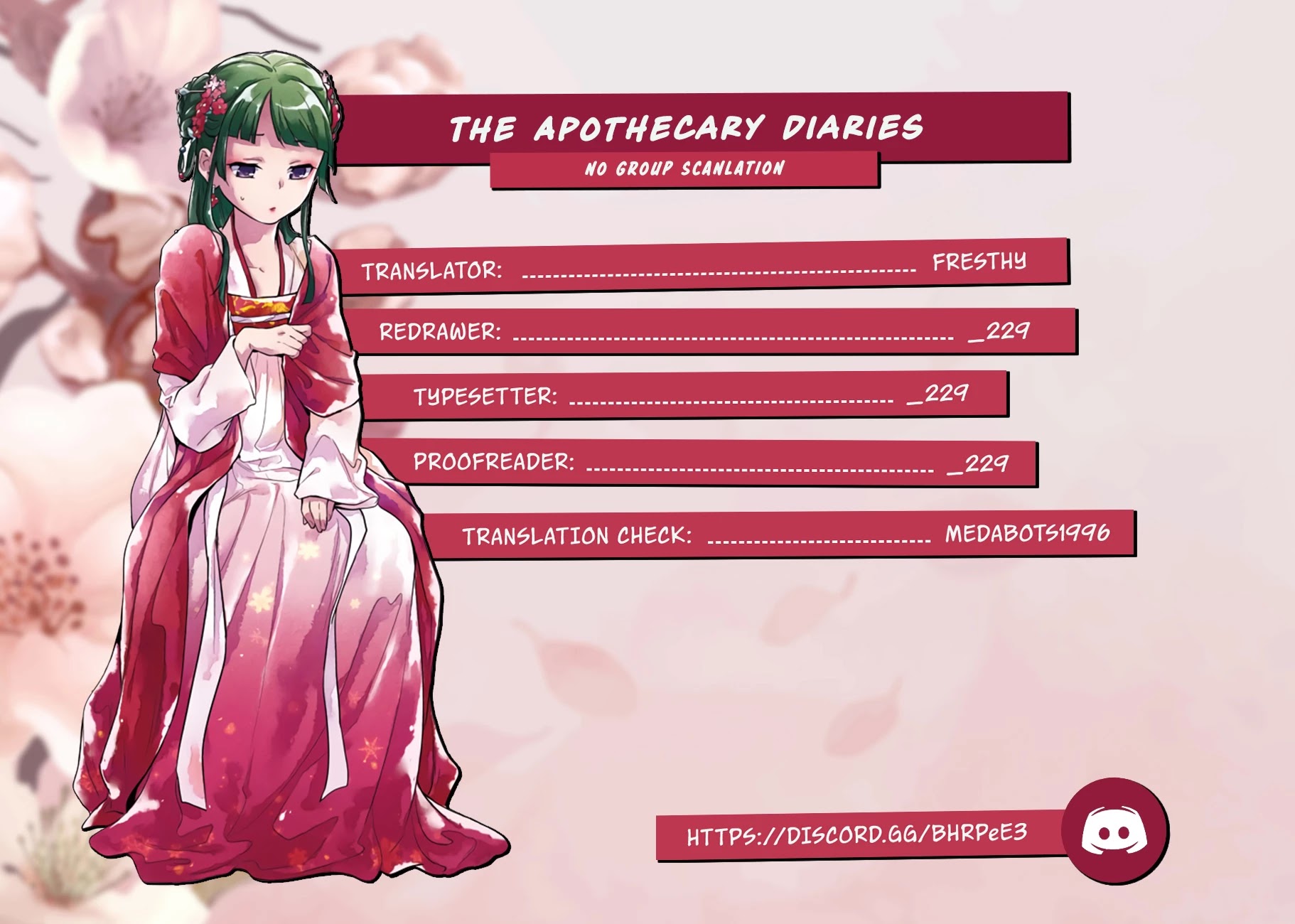Read Kusuriya No Hitorigoto Manga Online