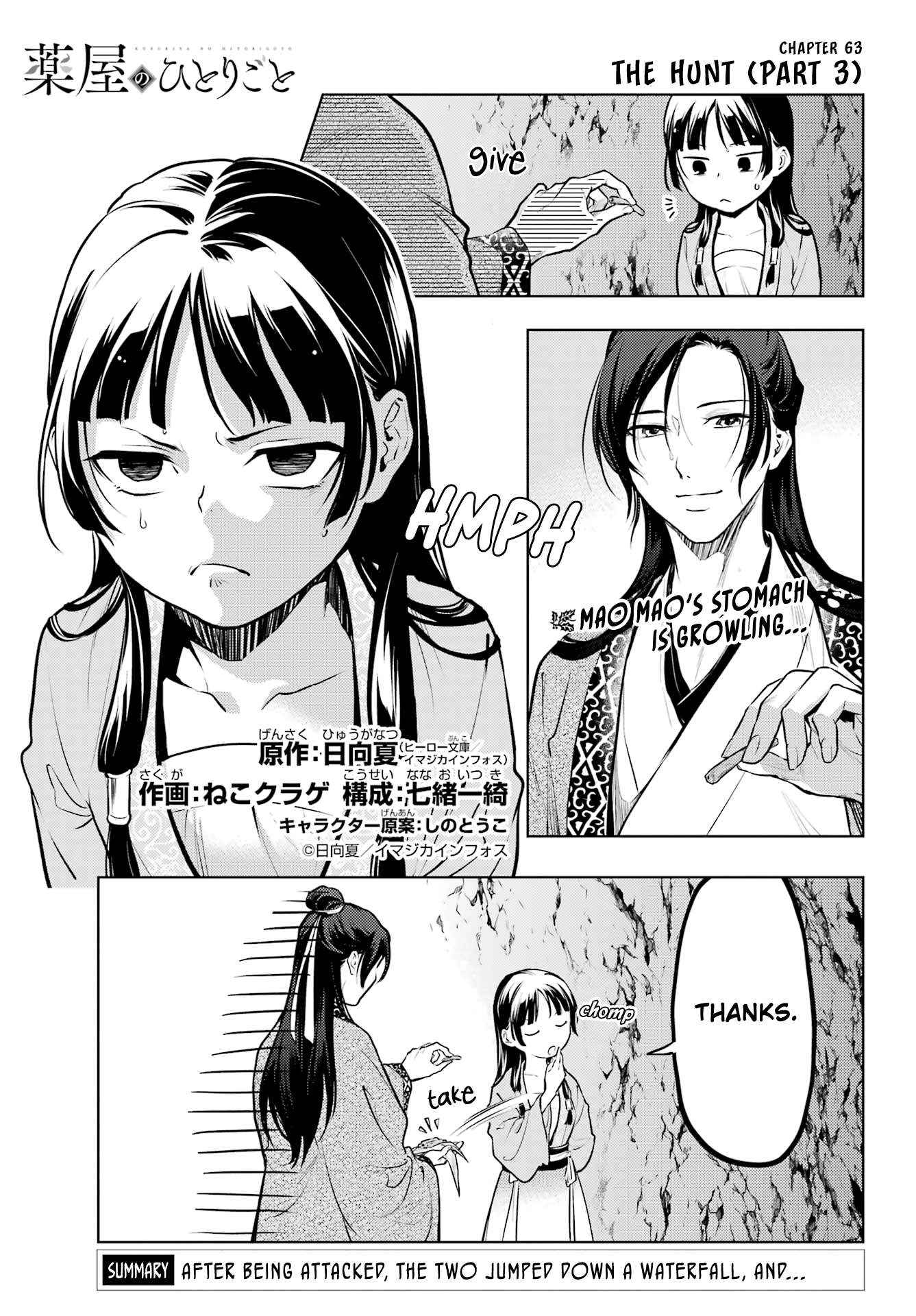 Read Kusuriya No Hitorigoto Manga Online