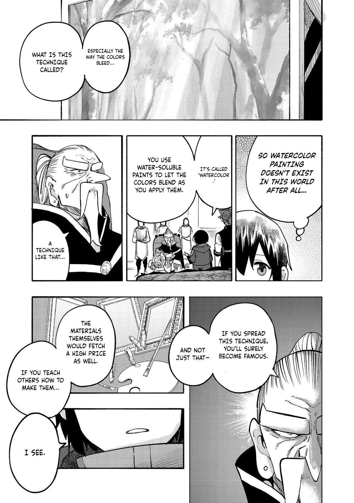 Read Kyou mo E ni Kaita Mochi ga Umai Manga Online