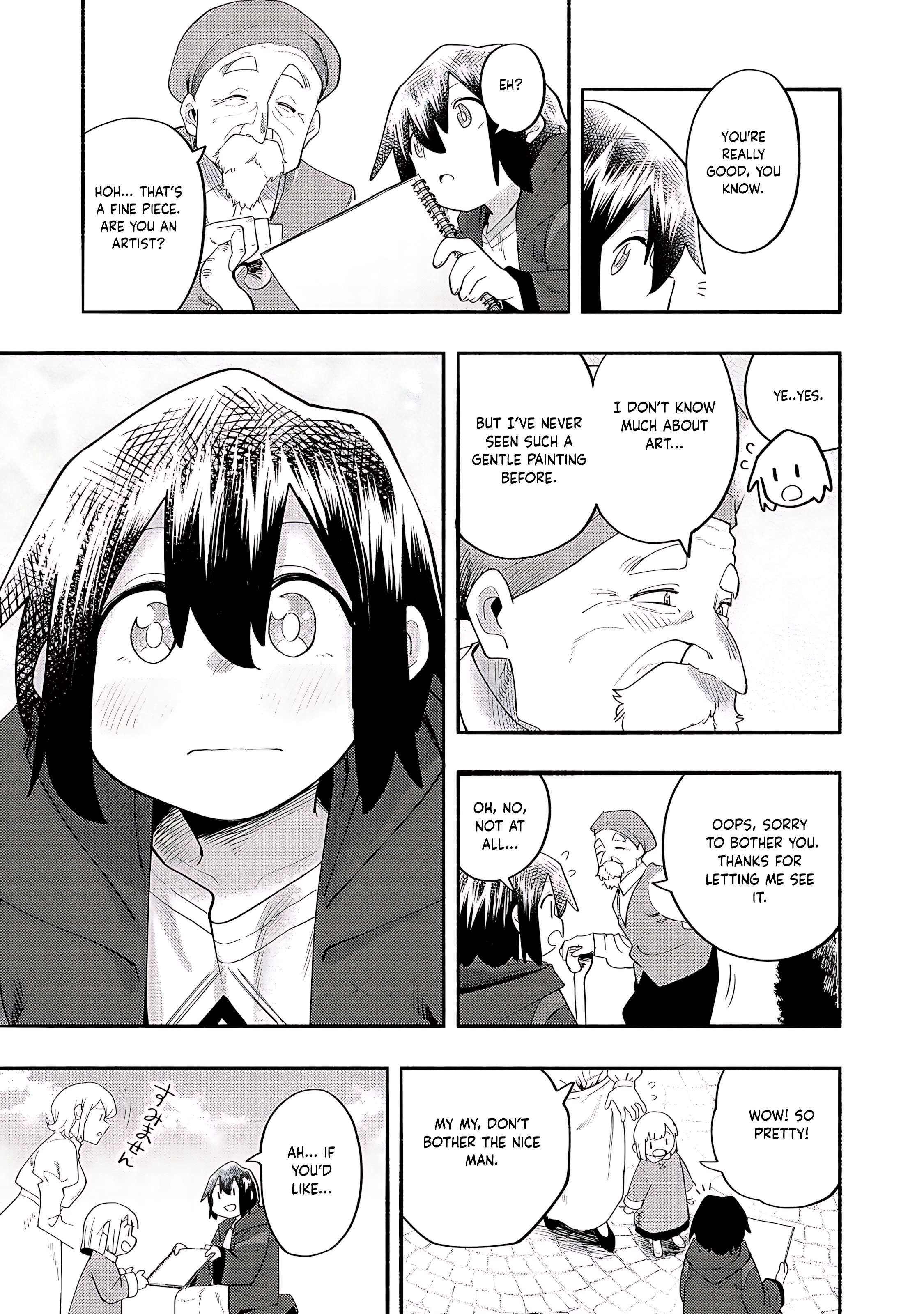 Read Kyou mo E ni Kaita Mochi ga Umai Manga Online
