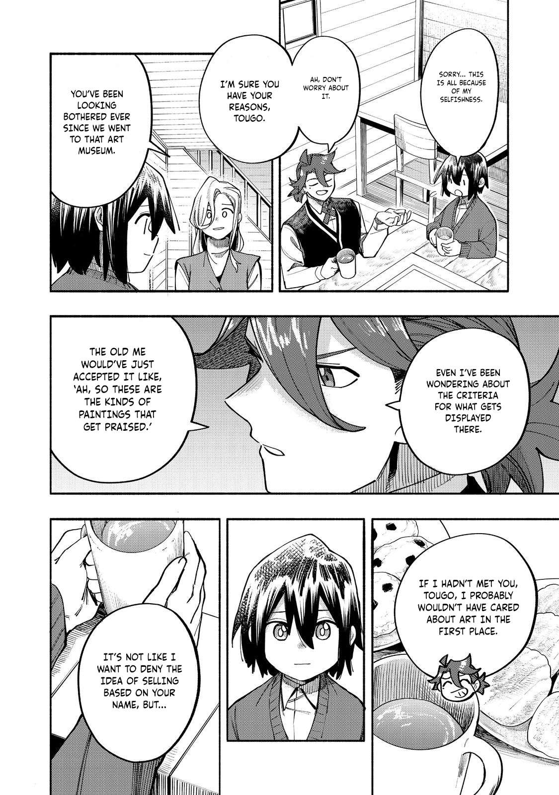 Read Kyou mo E ni Kaita Mochi ga Umai Manga Online