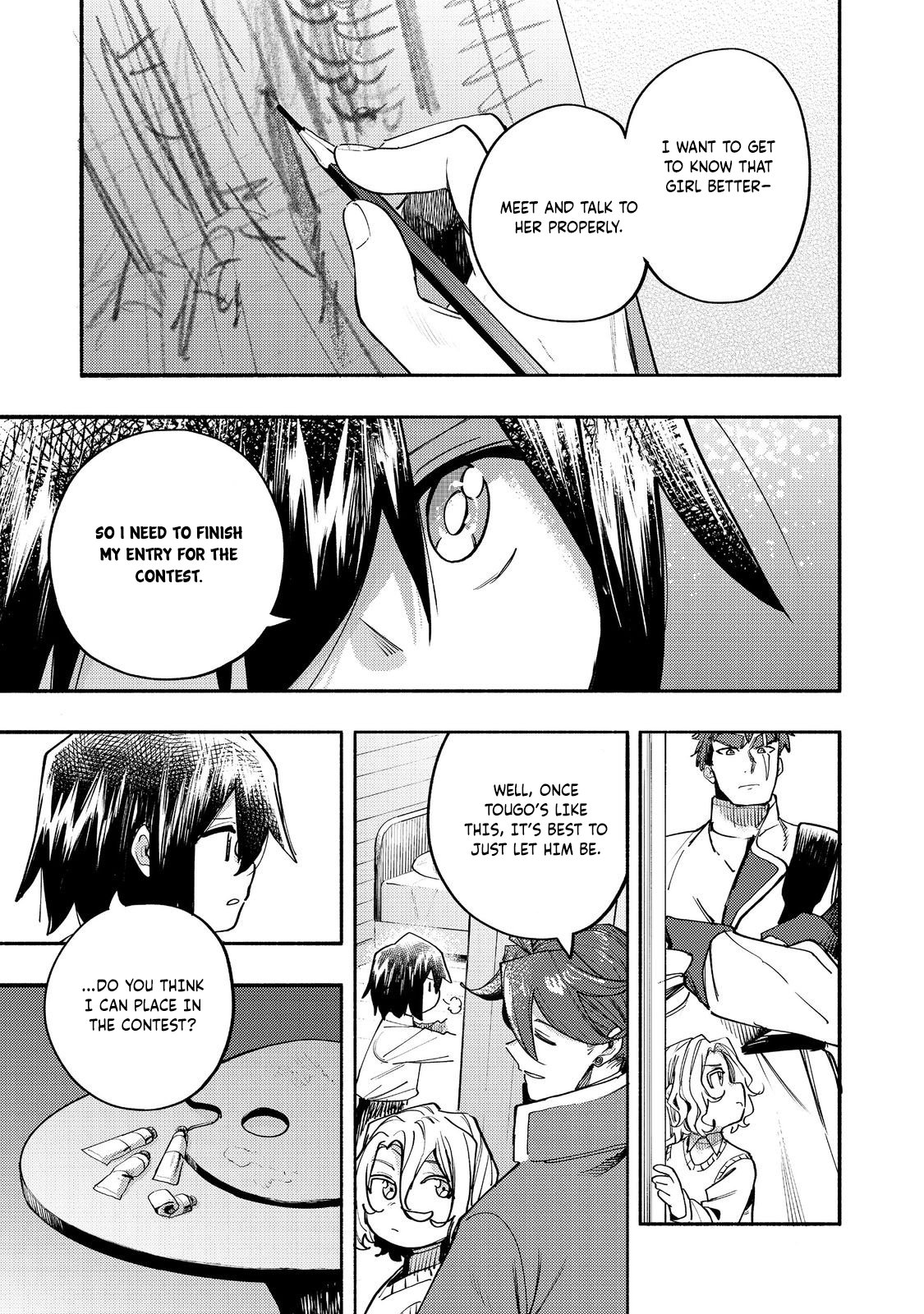 Read Kyou mo E ni Kaita Mochi ga Umai Manga Online