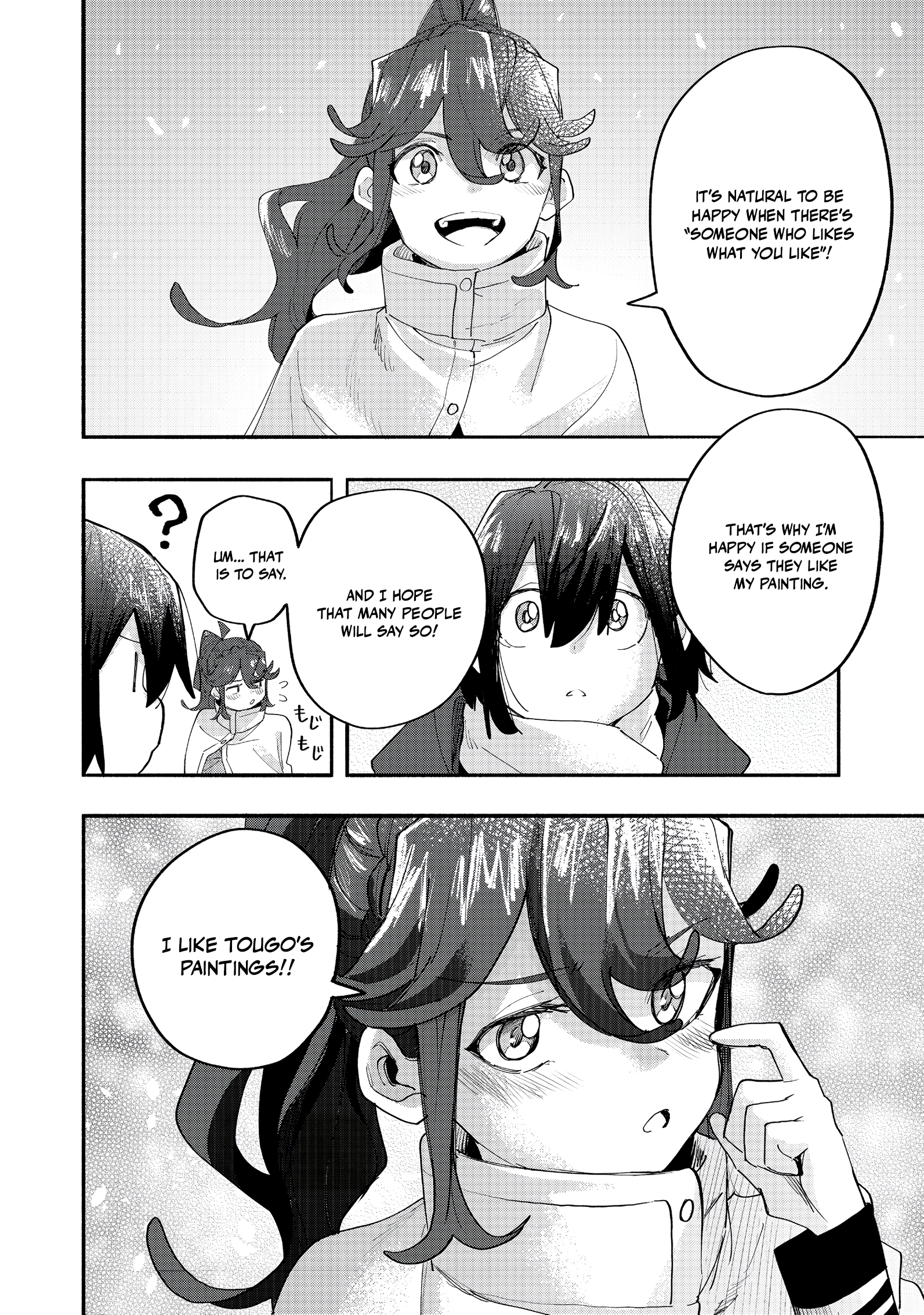 Read Kyou mo E ni Kaita Mochi ga Umai Manga Online