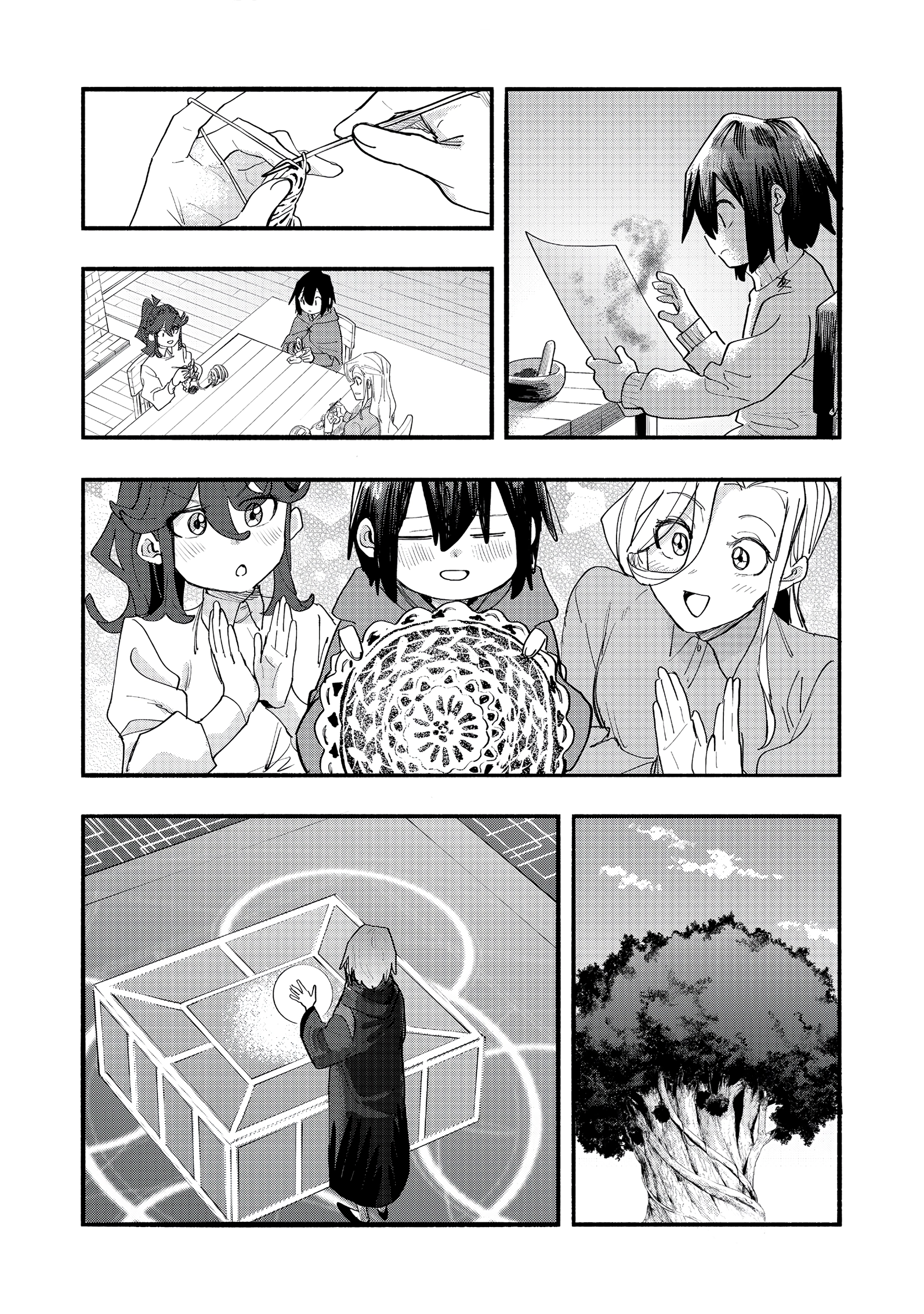 Read Kyou mo E ni Kaita Mochi ga Umai Manga Online