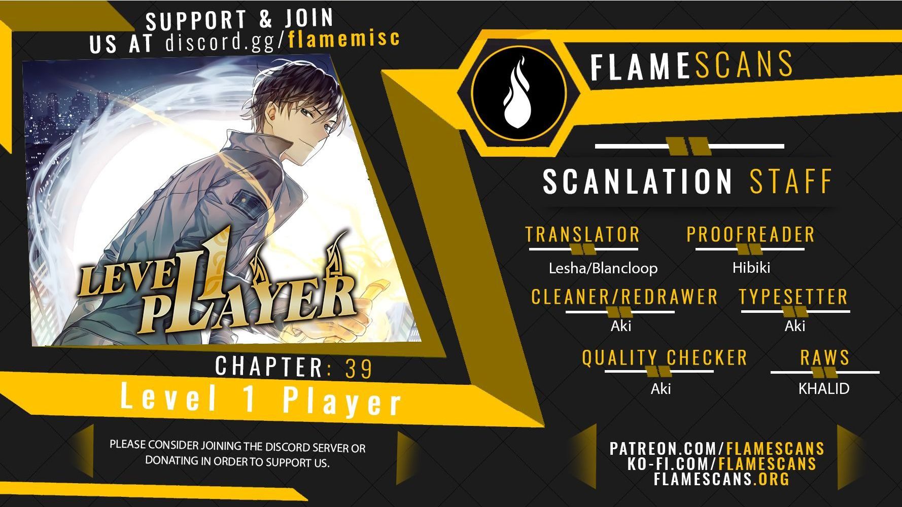 Read Level 1 Player Manga Online