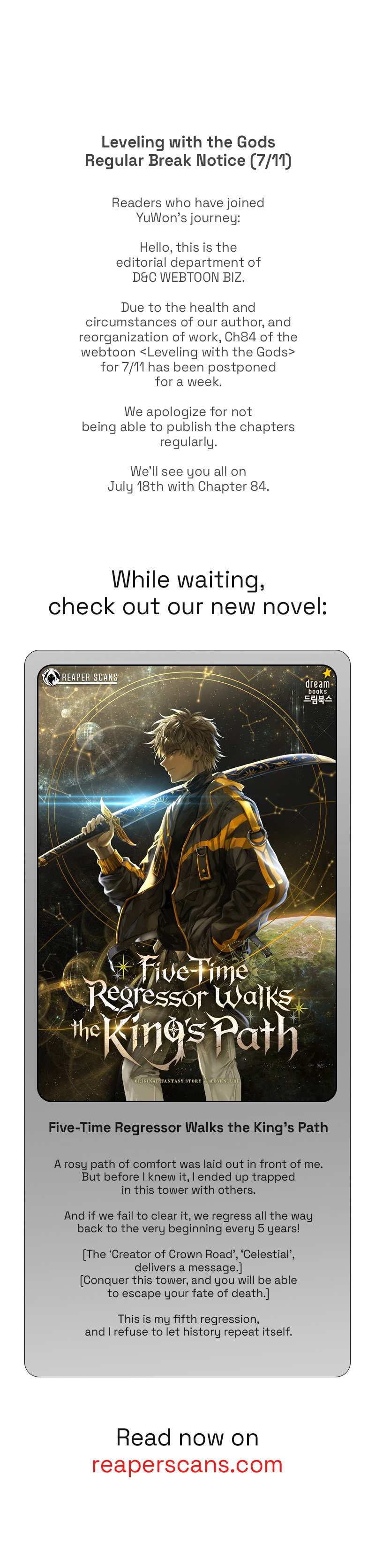 Read Leveling With The Gods Manga Online