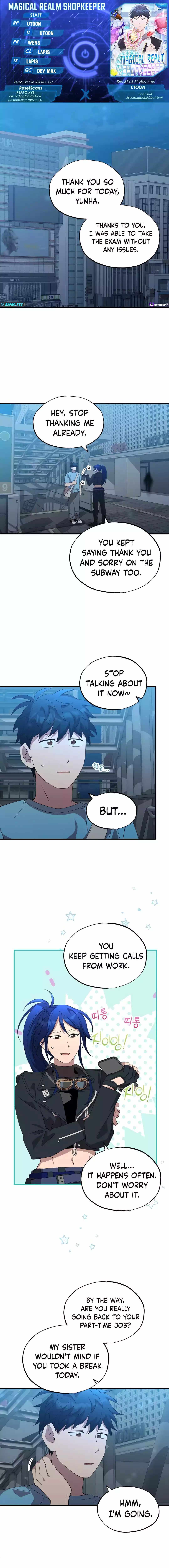 Read Magical Realm Shopkeeper Manga Online