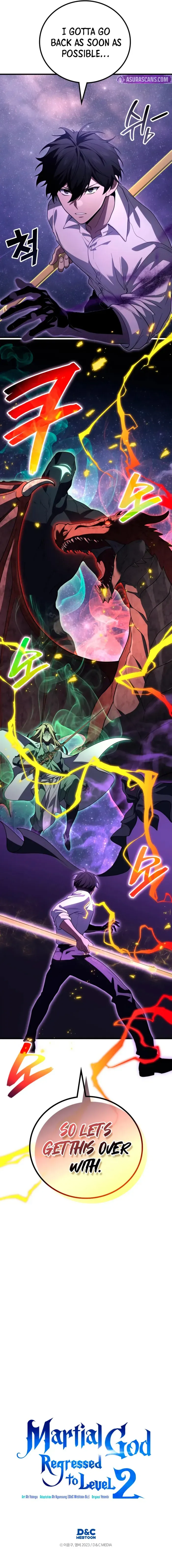 Read Martial God Regressed to Level 2 Manga Online