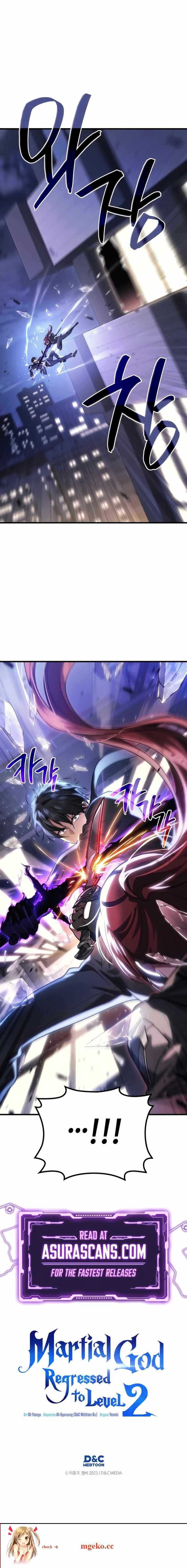 Read Martial God Regressed to Level 2 Manga Online