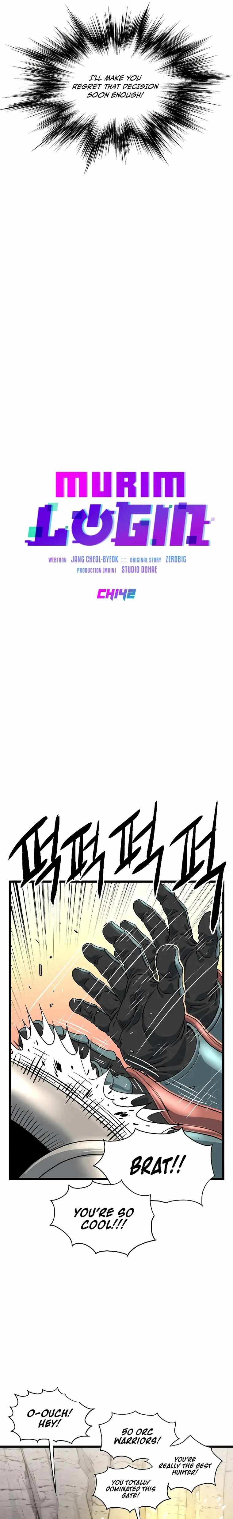 Read Murim Login Manga Online