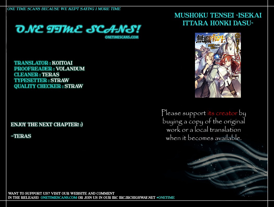 Read Mushoku Tensei - Isekai Ittara Honki Dasu Manga Online