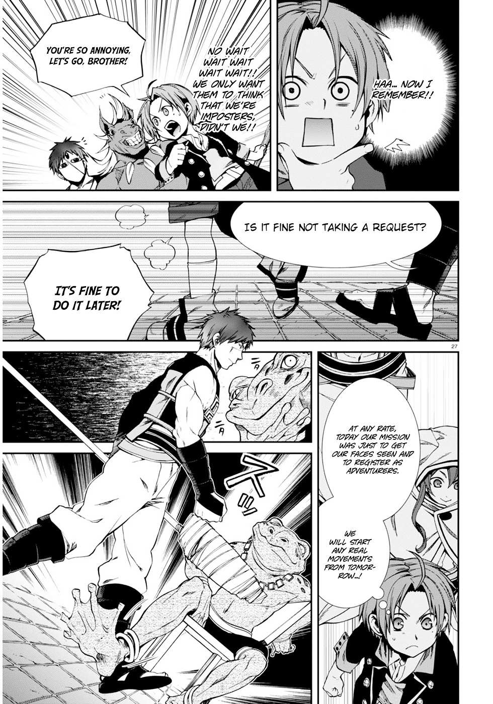 Read Mushoku Tensei - Isekai Ittara Honki Dasu Manga Online