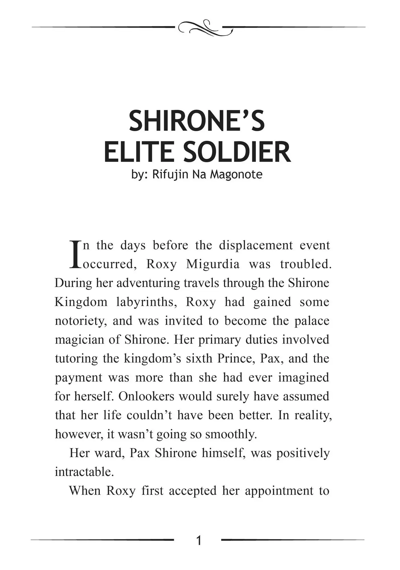 Read Mushoku Tensei - Isekai Ittara Honki Dasu Manga Online