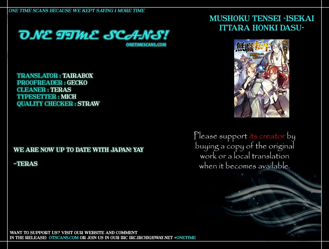 Read Mushoku Tensei - Isekai Ittara Honki Dasu Manga Online