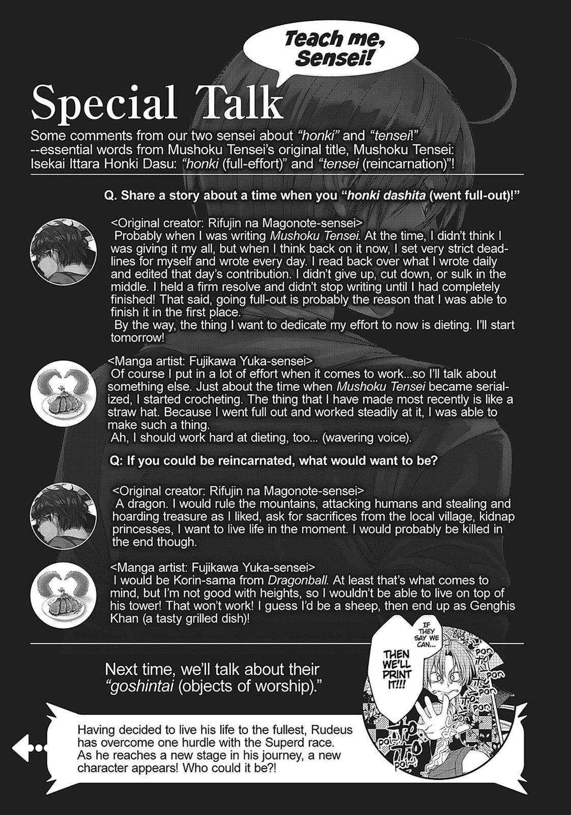Read Mushoku Tensei - Isekai Ittara Honki Dasu Manga Online