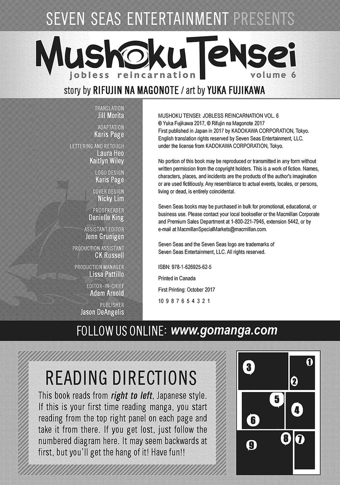 Read Mushoku Tensei - Isekai Ittara Honki Dasu Manga Online