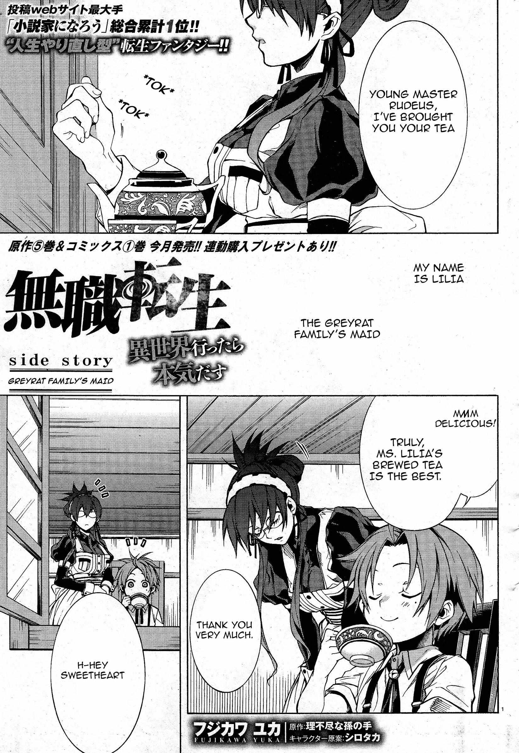Read Mushoku Tensei - Isekai Ittara Honki Dasu Manga Online
