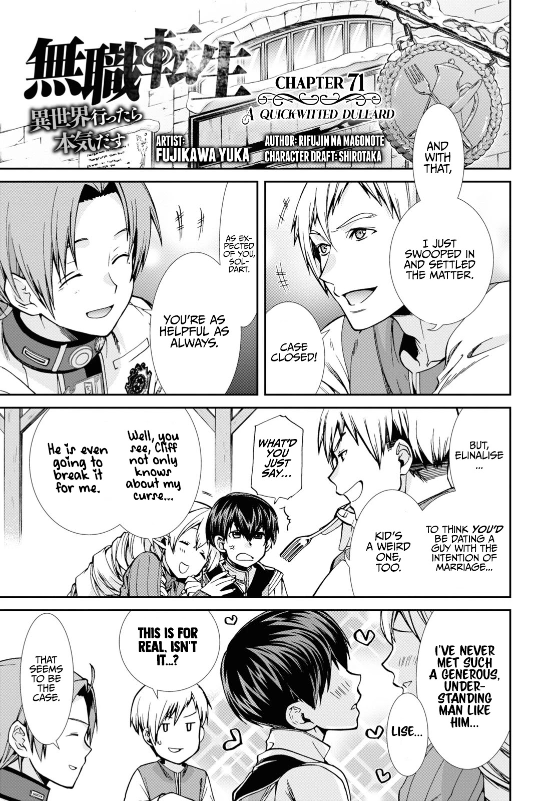 Read Mushoku Tensei - Isekai Ittara Honki Dasu Manga Online