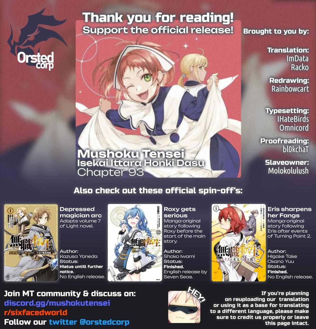 Read Mushoku Tensei - Isekai Ittara Honki Dasu Manga Online