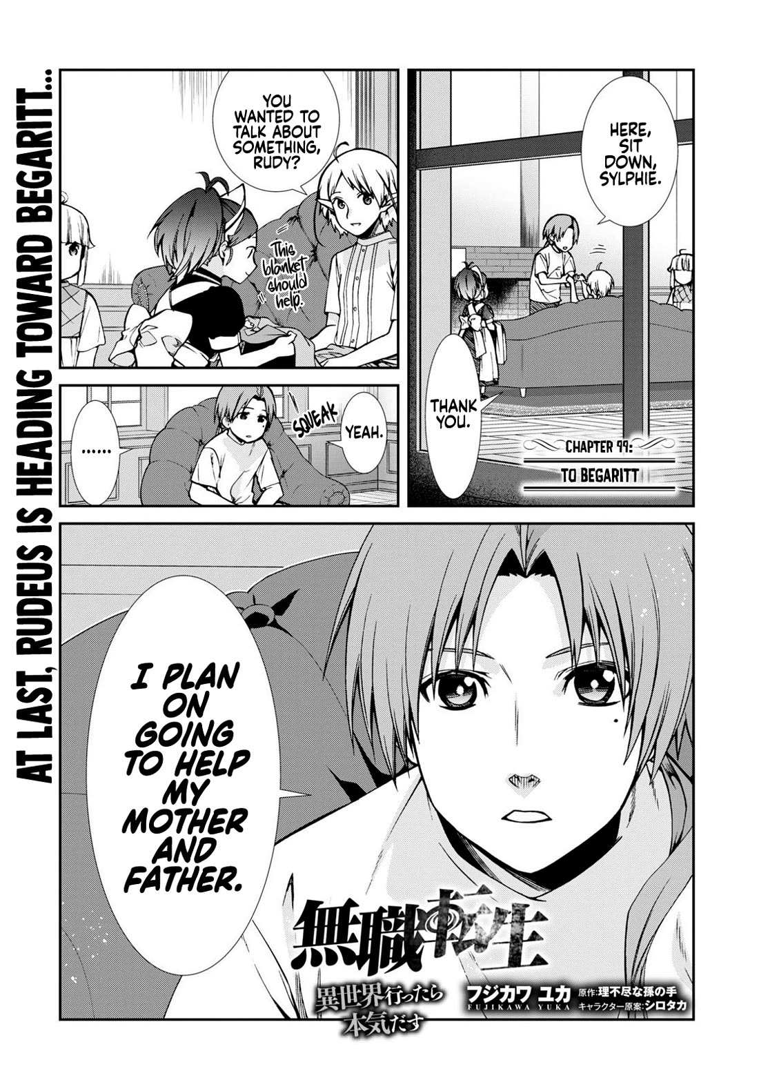 Read Mushoku Tensei - Isekai Ittara Honki Dasu Manga Online
