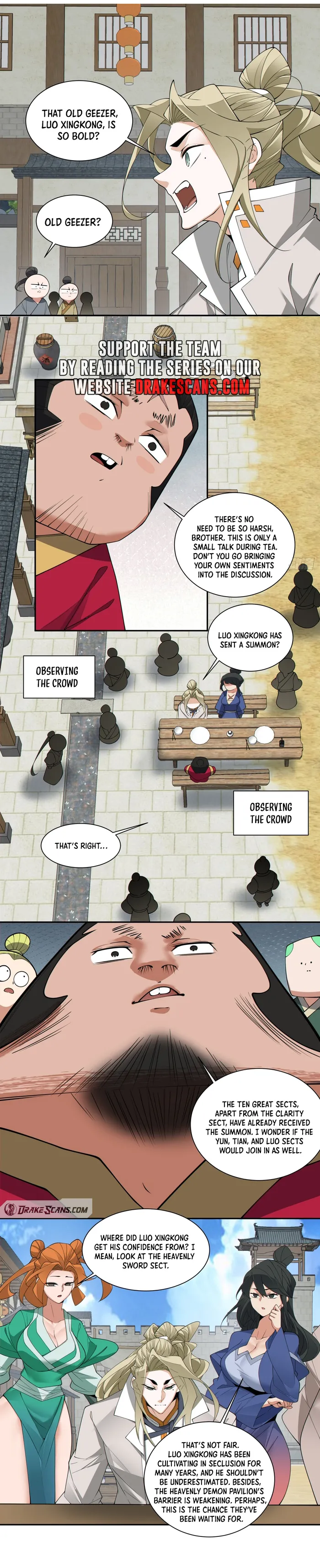 Read My Disciples Are All Big Villains Manga Online