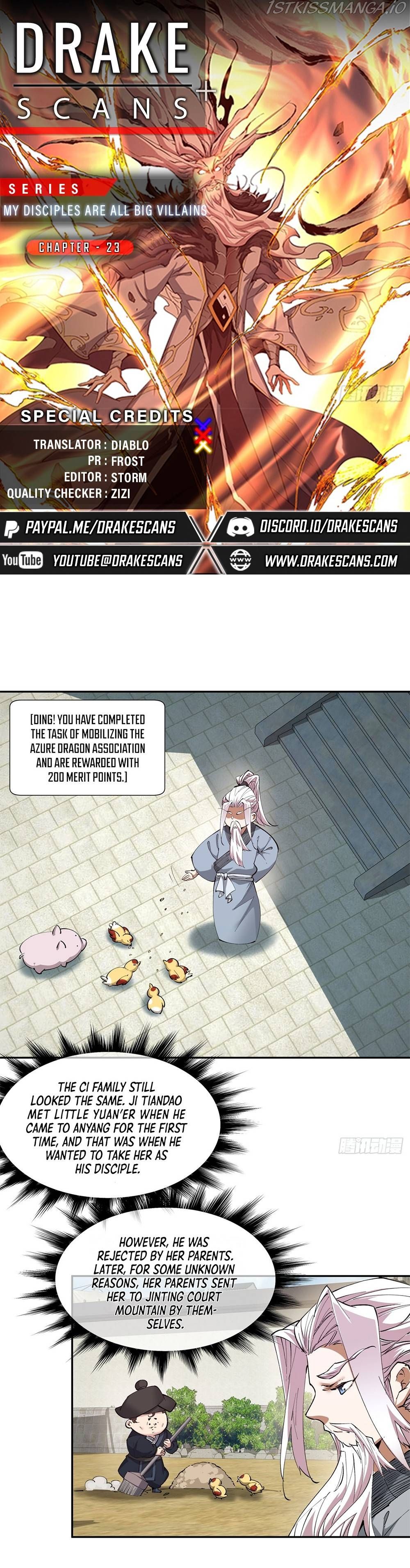 Read My Disciples Are All Big Villains Manga Online