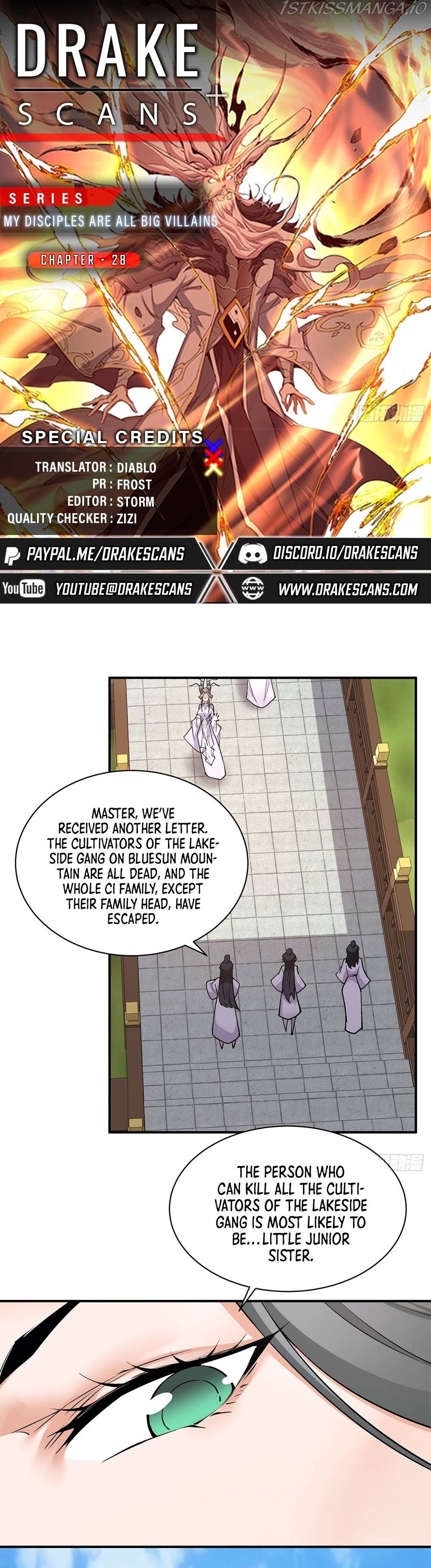 Read My Disciples Are All Big Villains Manga Online