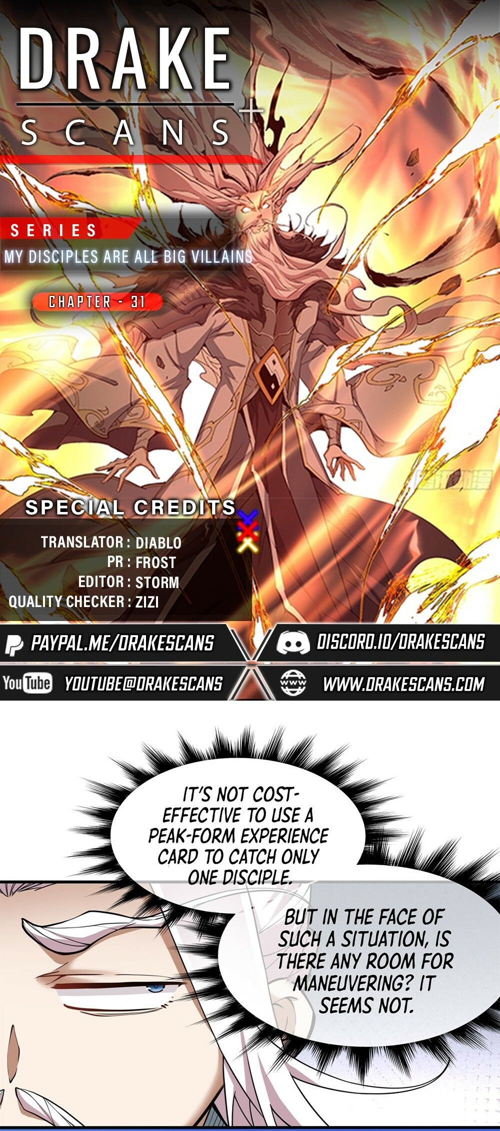 Read My Disciples Are All Big Villains Manga Online