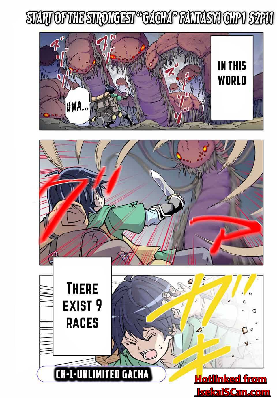 Read My Gift LVL 9999 Unlimited Gacha Manga Online