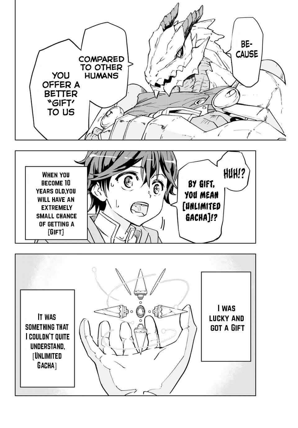 Read My Gift LVL 9999 Unlimited Gacha Manga Online