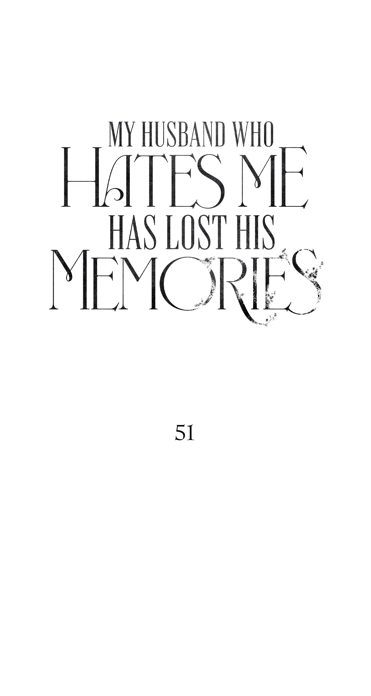 Read My Husband Who Hates Me Has Lost His Memories Manga Online