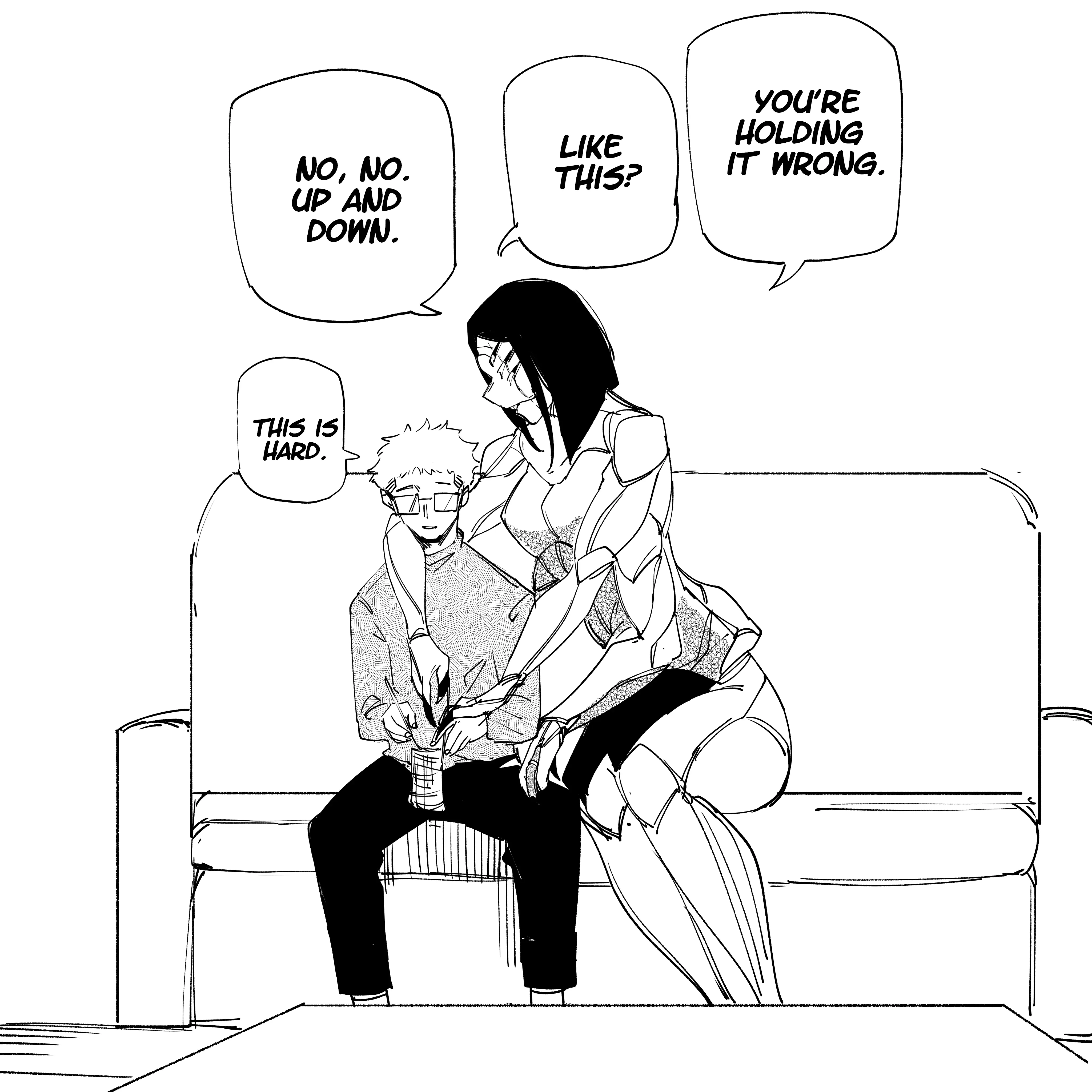 Read My New Girlfriend Is Not Human Manga Online