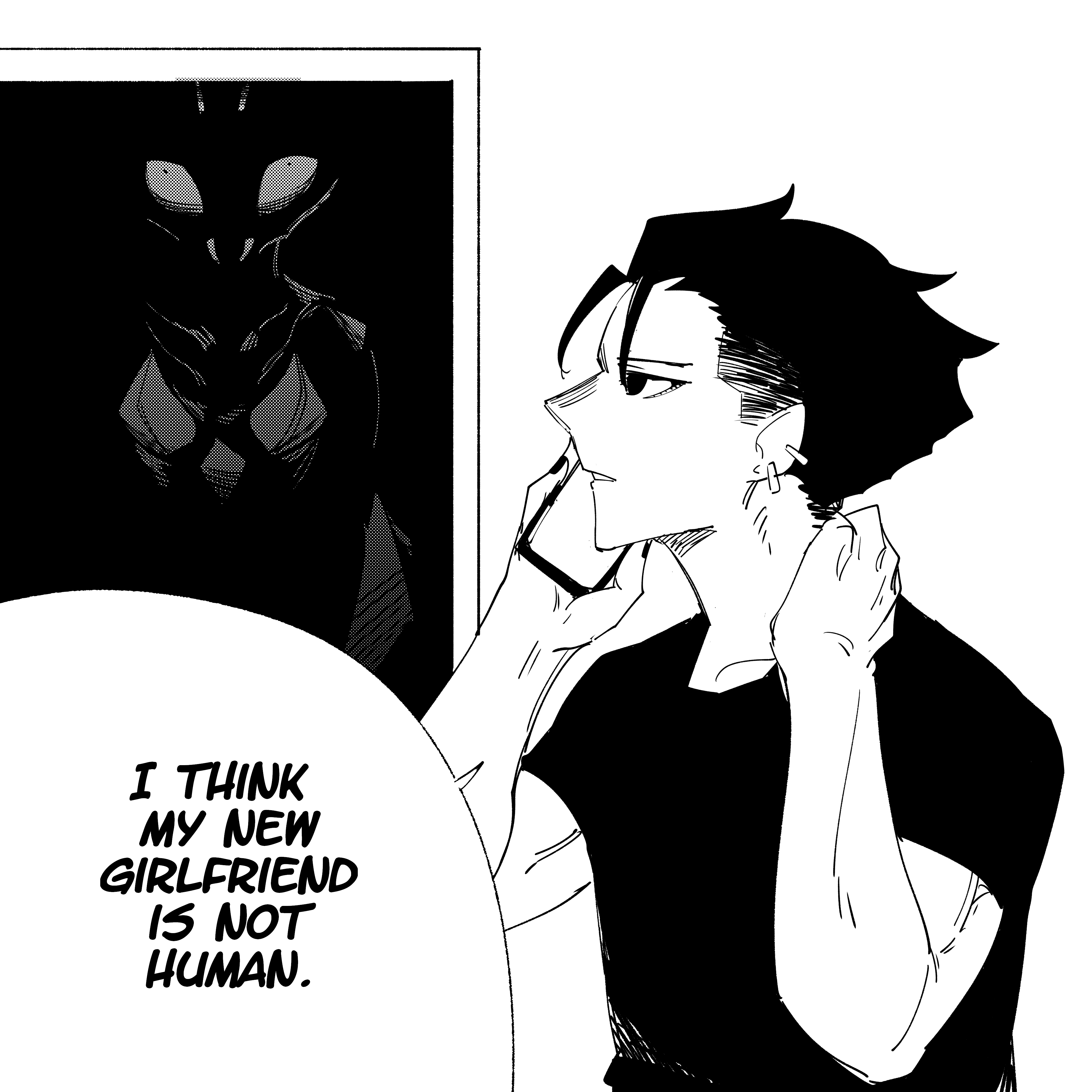 Read My New Girlfriend Is Not Human Manga Online