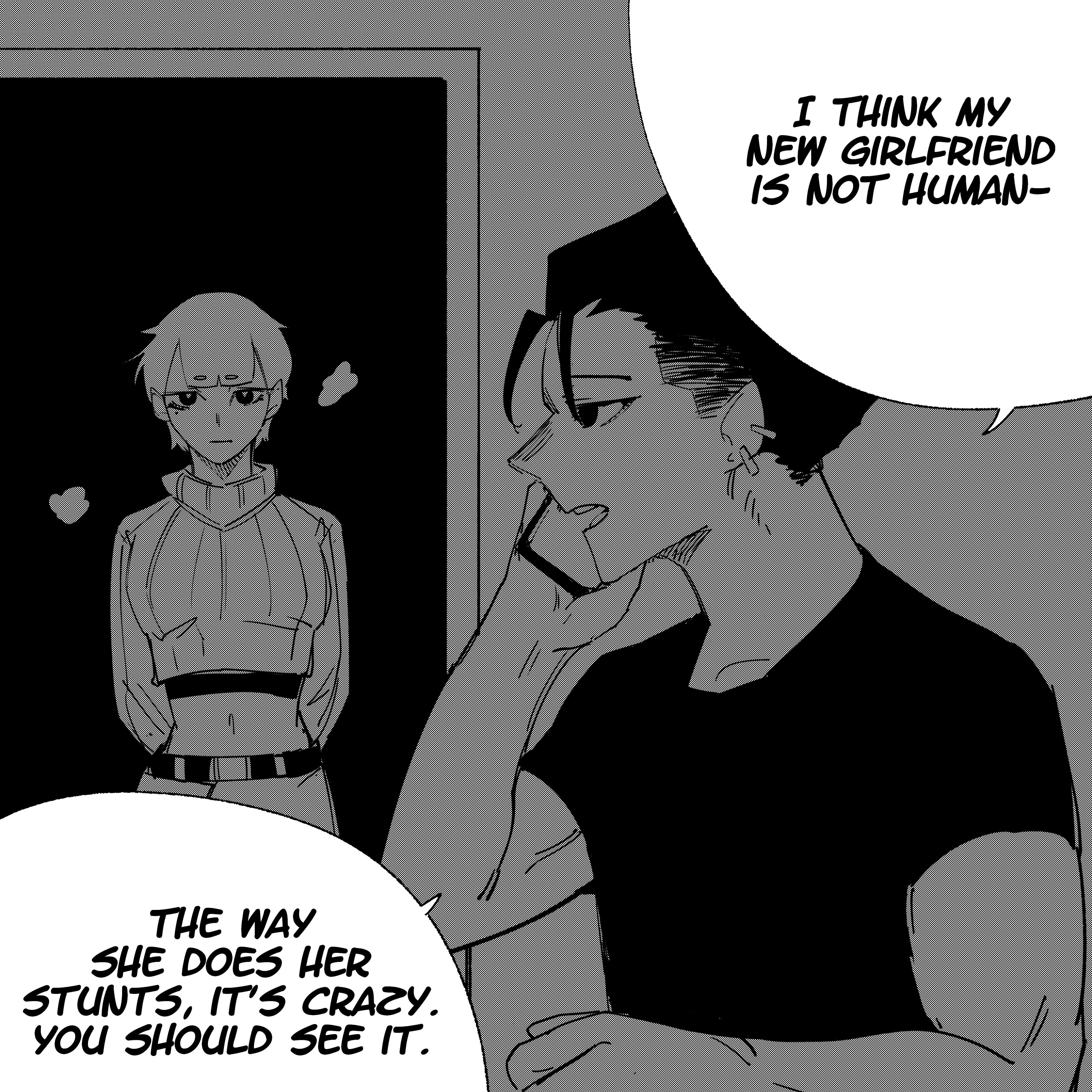 Read My New Girlfriend Is Not Human Manga Online