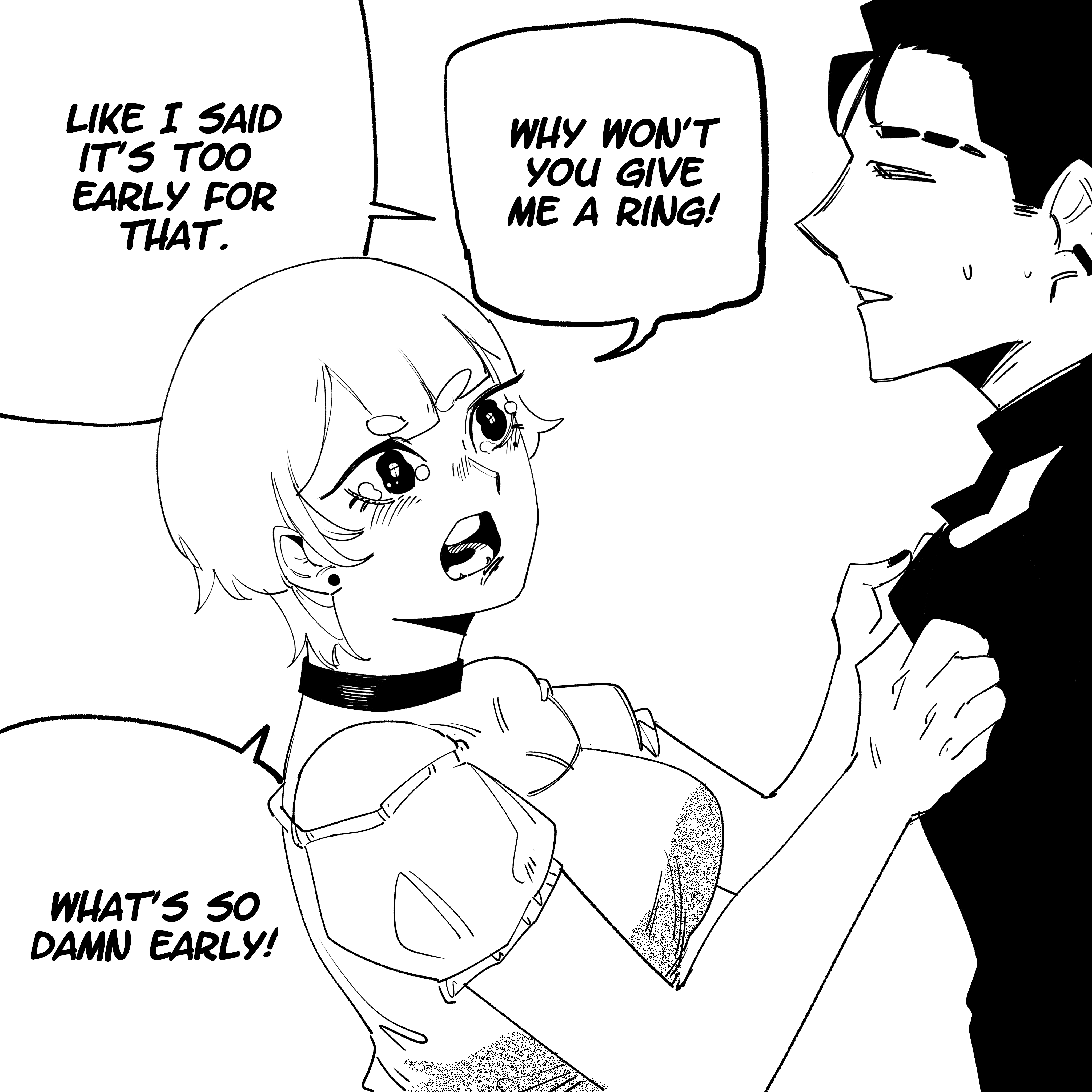 Read My New Girlfriend Is Not Human Manga Online