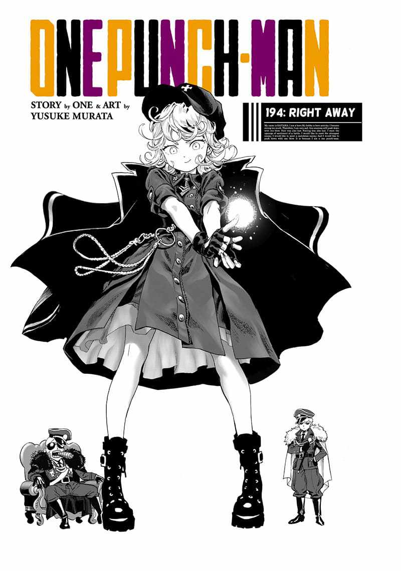 Read One Punch Man Manga Online