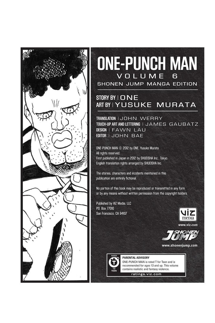 Read One Punch Man Manga Online