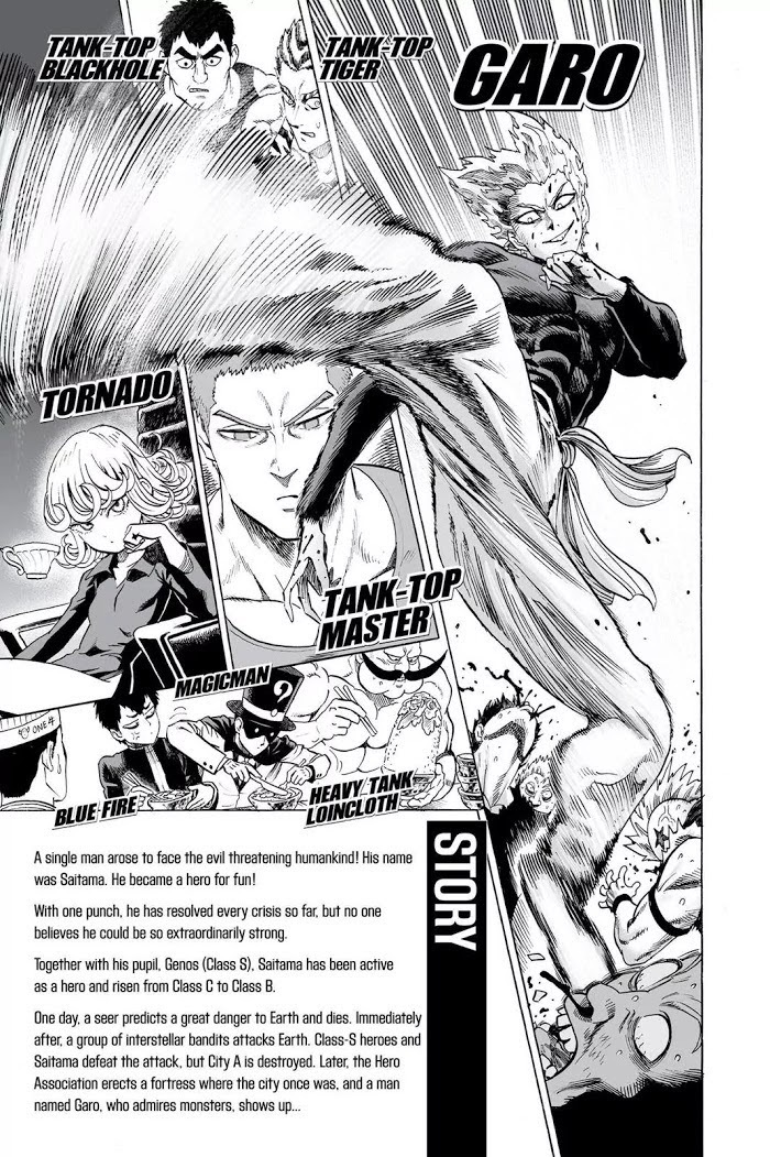 Read One Punch Man Manga Online