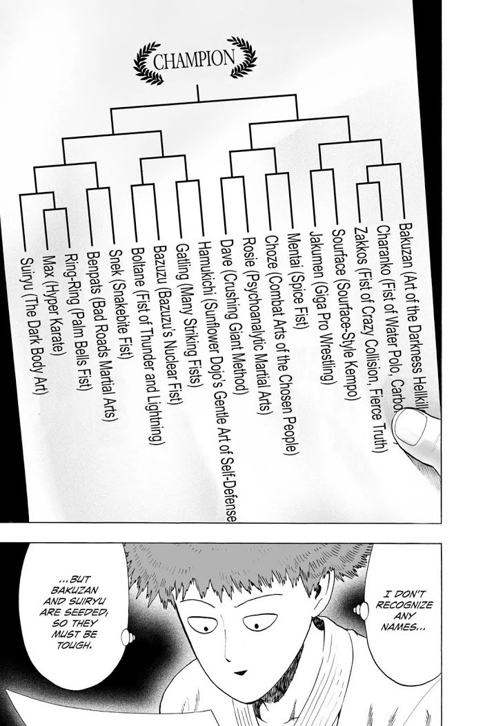Read One Punch Man Manga Online