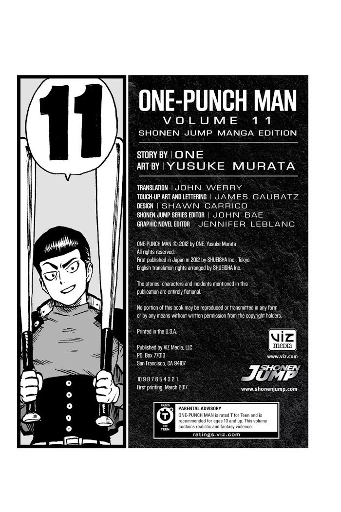 Read One Punch Man Manga Online