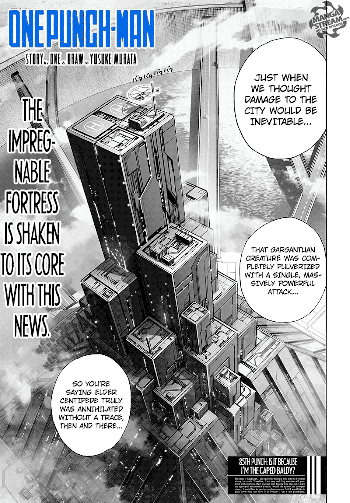 Read One Punch Man Manga Online