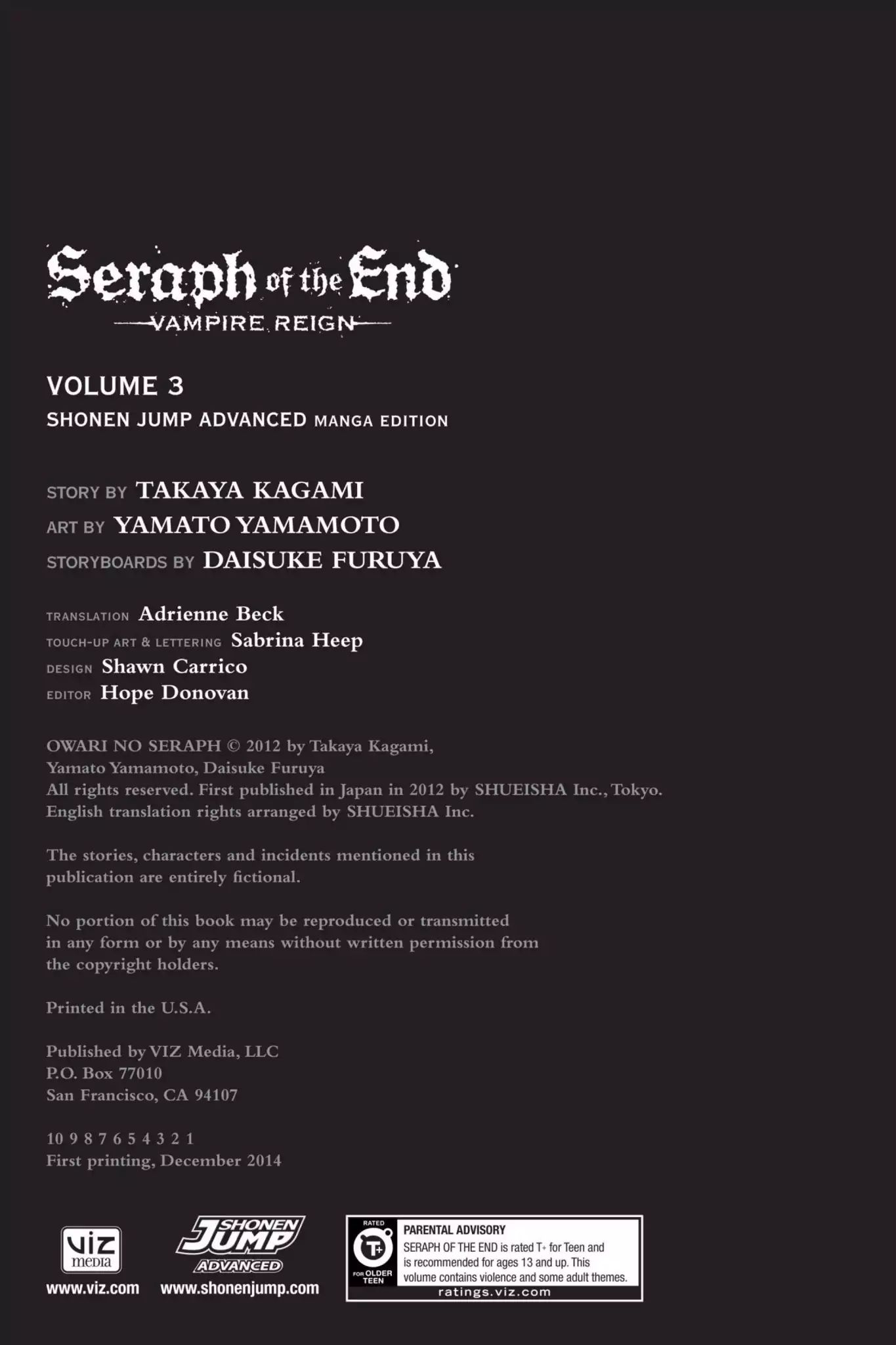 Read Owari no Seraph Manga Online