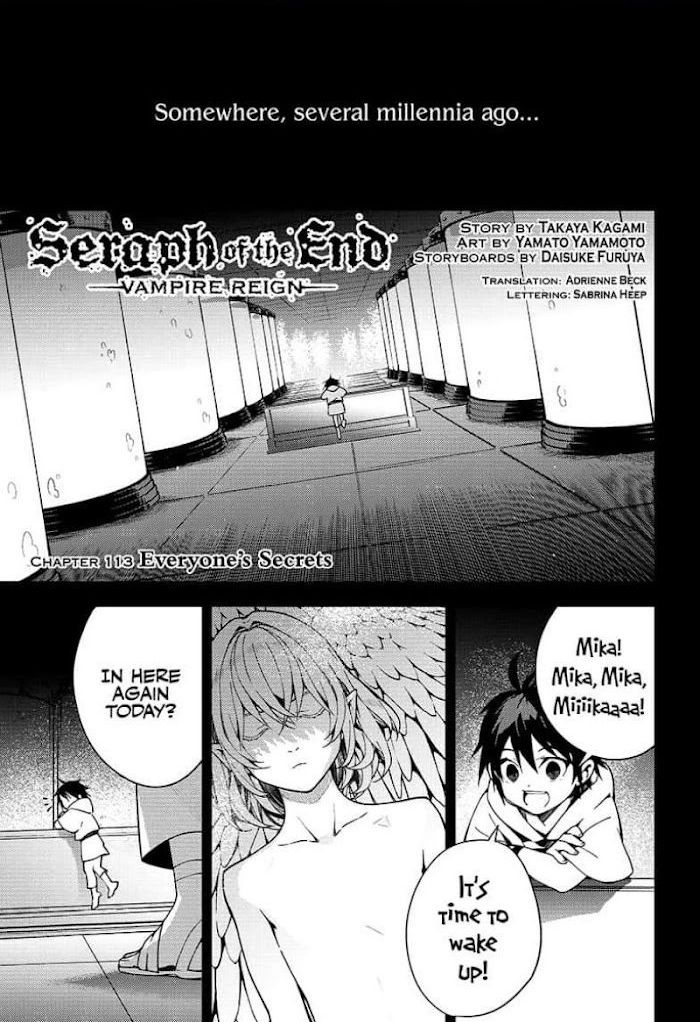 Read Owari no Seraph Manga Online