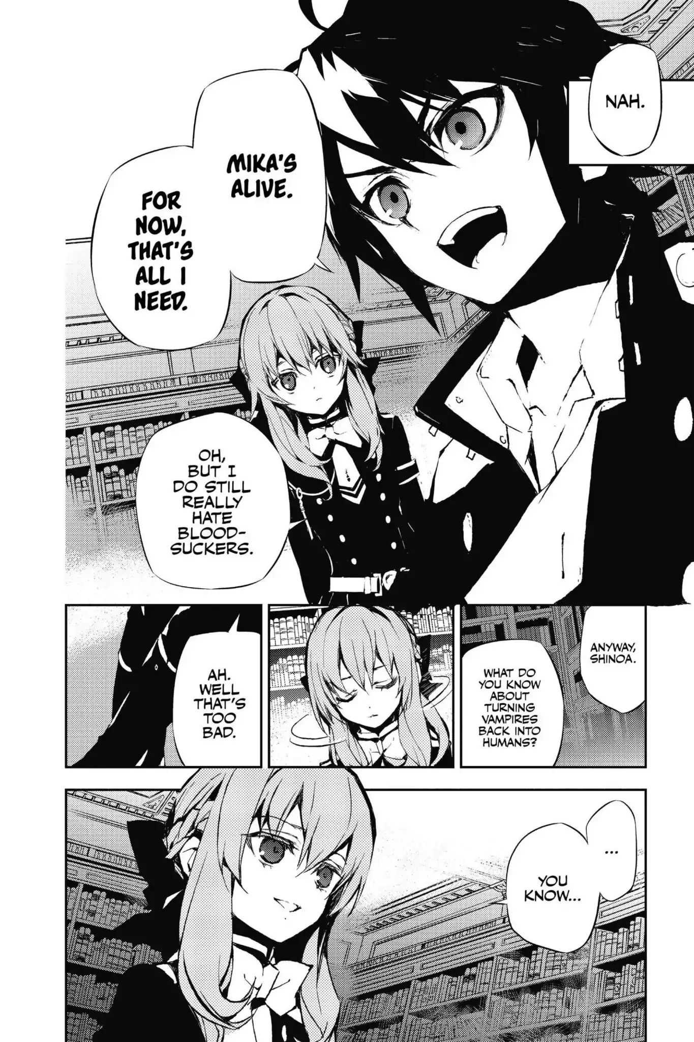Read Owari no Seraph Manga Online