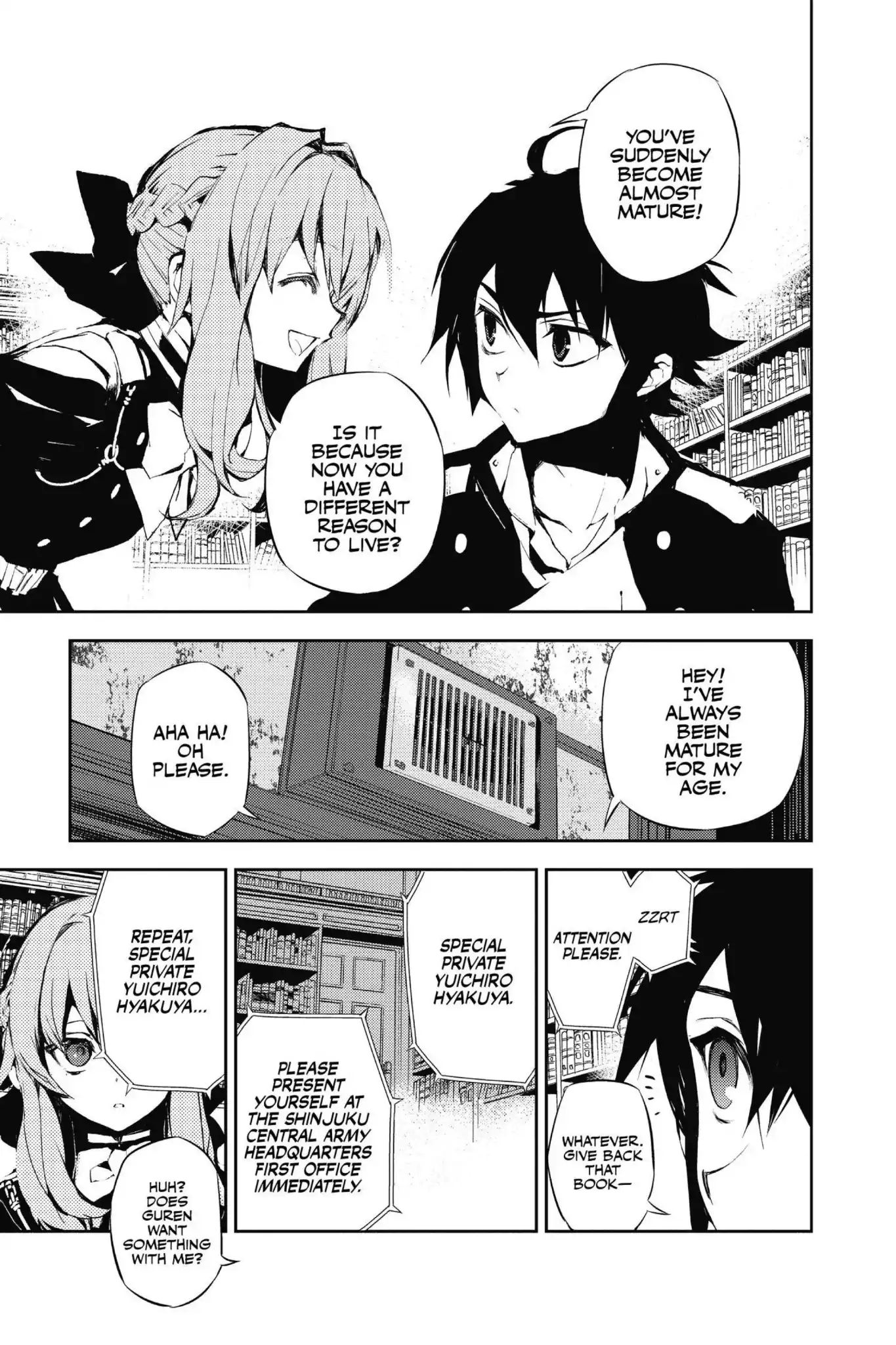 Read Owari no Seraph Manga Online